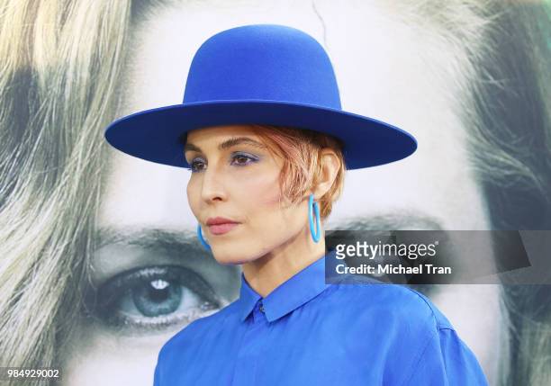 Noomi Rapace arrives to Los Angeles premiere of HBO limited series "Sharp Objects" held at ArcLight Cinemas Cinerama Dome on June 26, 2018 in...