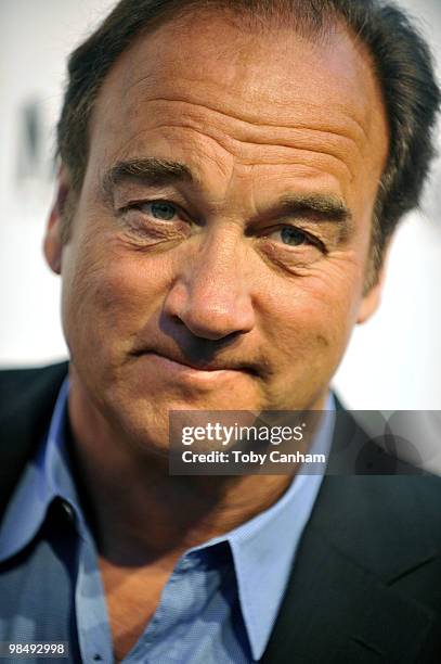 Jim Belushi poses for a picture at Diego Della Valle's Celebration of Tod's Boutique and MOCA's Jeffrey Deitch on April 15, 2010 in Beverly Hills,...