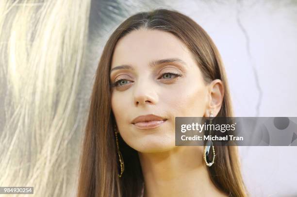 Angela Sarafyan arrives to Los Angeles premiere of HBO limited series "Sharp Objects" held at ArcLight Cinemas Cinerama Dome on June 26, 2018 in...