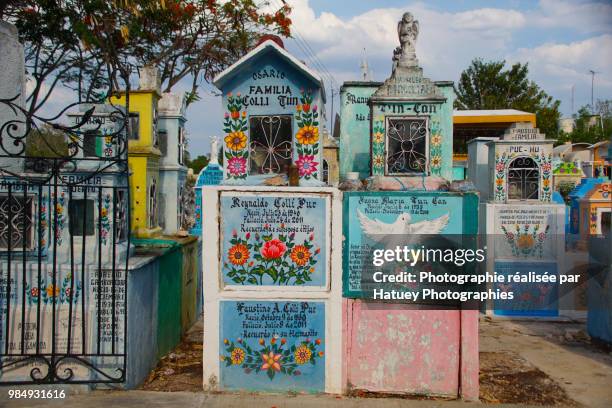 hoctun, a mayan cemetery in yucatan - hatuey photographies stock pictures, royalty-free photos & images