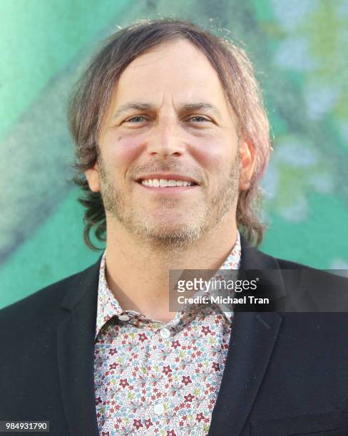 Nathan Ross arrives to Los Angeles premiere of HBO limited series "Sharp Objects" held at ArcLight Cinemas Cinerama Dome on June 26, 2018 in...