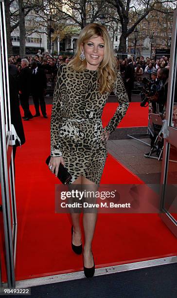 Meredith Ostrom attends the 'Heavy Film Premiere at the Odeon, West End , London, England. On April 15, 2010