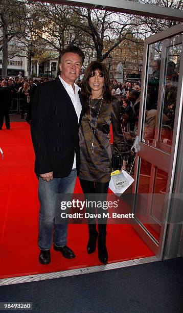 Paul Young, Stacey Young attend the 'Heavy Film Premiere at the Odeon, West End , London, England. On April 15, 2010
