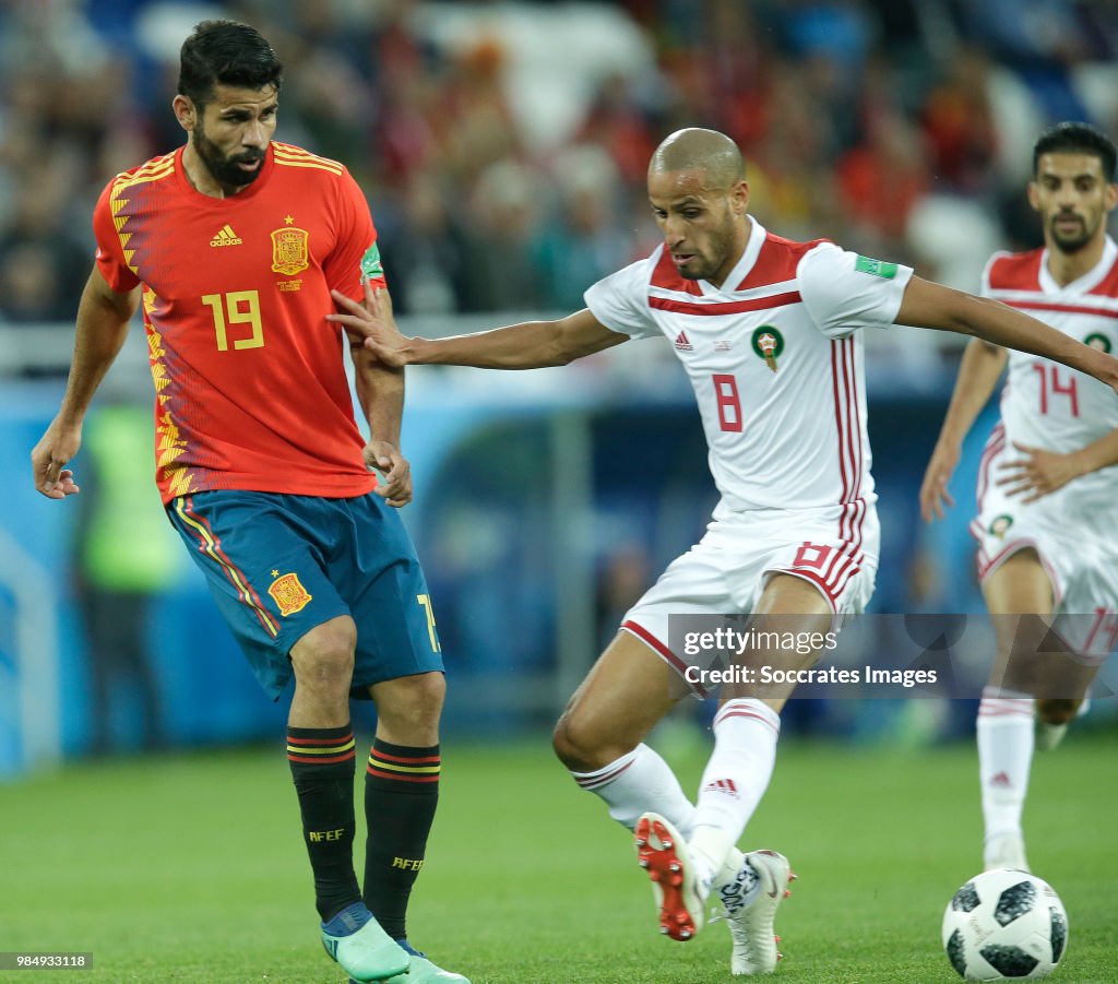 Spain  v Morocco  -World Cup