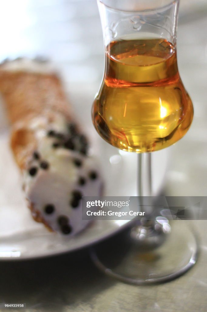 Canelloni e grappa