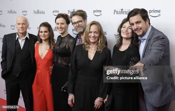 Actors Dietrich Hollinderbaeumer , Cristina do Rego, Bettina Lamprecht, Matthias Matschke, Sonsee Neu, Sabine Vitua and Bastian Pastewka arriving to...