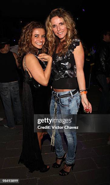 Queta Rojas and Patricia Michelle attend the Tommy Hilfiger 15th anniversary party at Museo de Arte Moderno on April 14, 2010 in Mexico City, Mexico.