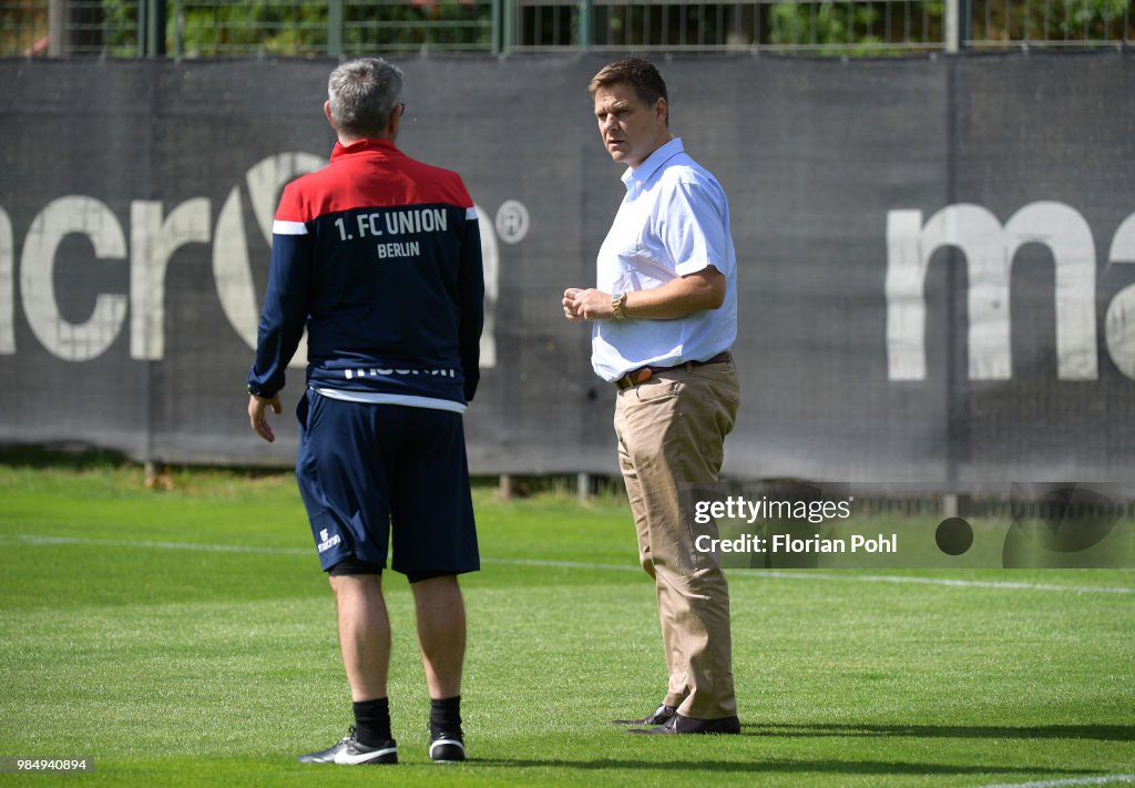 Union Berlin - first training