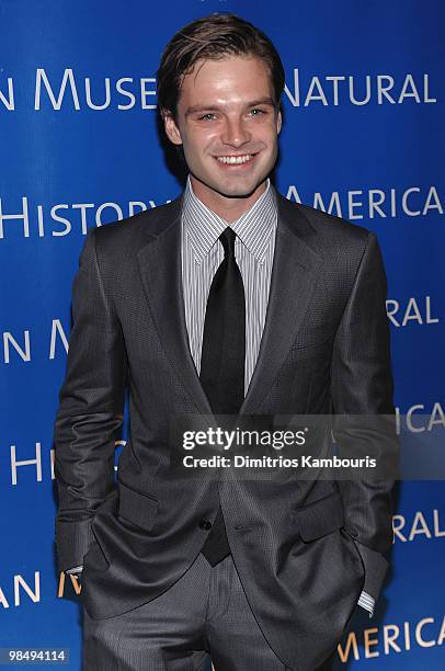 Sebastian Stan attends the 2010 AMNH museum dance at the American Museum of Natural History on April 15, 2010 in New York City.