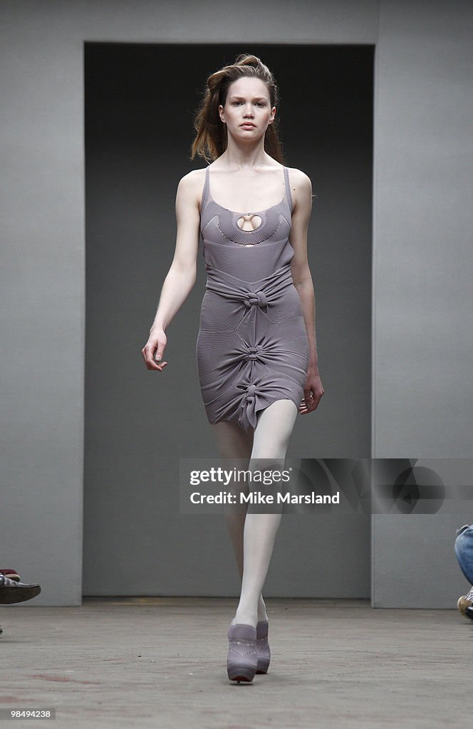 Mark Fast & Mary Katrantzou: London Fashion Week a/w 2010 - Runway