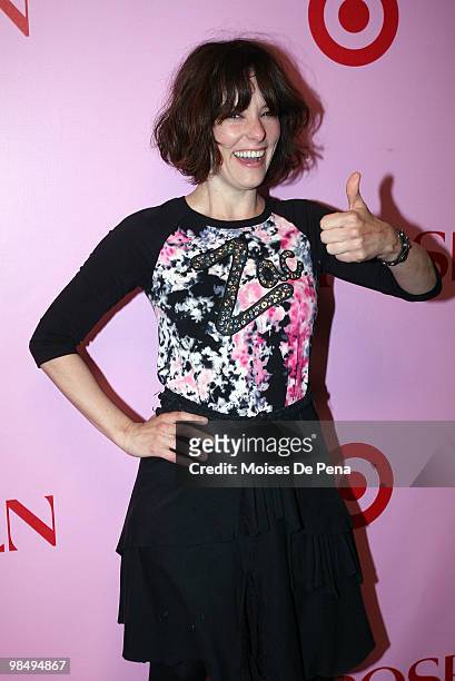 Actress Parker Posey attends the Zac Posen for Target Collection launch party at the New Yorker Hotel on April 15, 2010 in New York City.