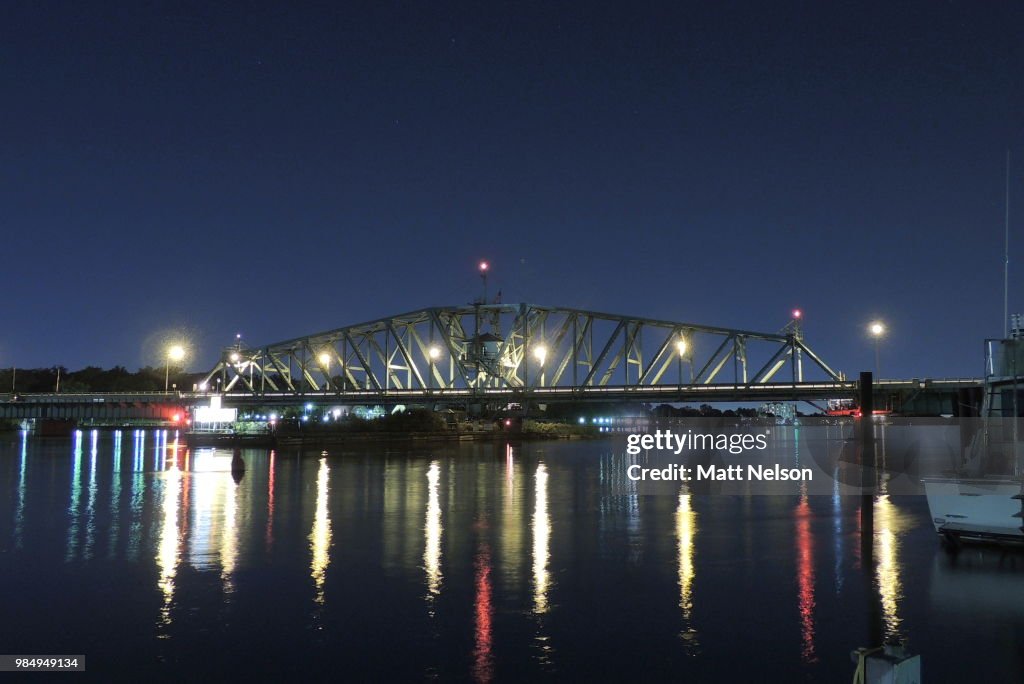 Bridge at night