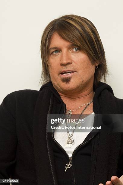 Billy Ray Cyrus at the Four Seasons Hotel in Beverly Hills, California on March 28, 2009. Reproduction by American tabloids is absolutely forbidden.