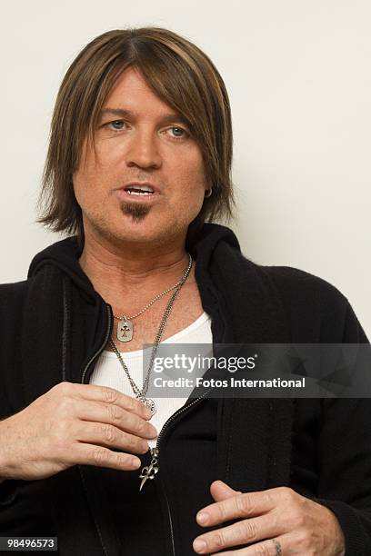 Billy Ray Cyrus at the Four Seasons Hotel in Beverly Hills, California on March 28, 2009. Reproduction by American tabloids is absolutely forbidden.