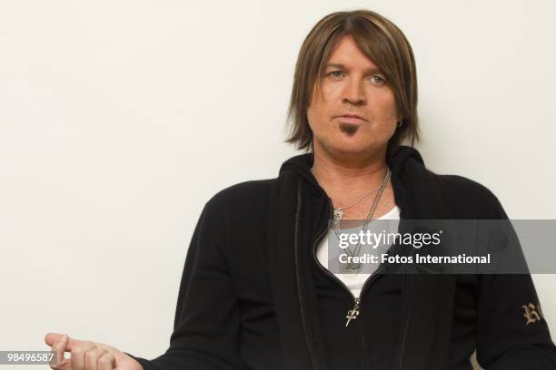 Billy Ray Cyrus at the Four Seasons Hotel in Beverly Hills, California on March 28, 2009. Reproduction by American tabloids is absolutely forbidden.