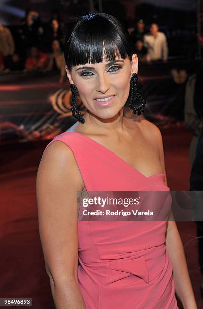 Nelly Furtado arrives at Univisions 2010 Premio Lo Nuestro a La Musica Latina Awards at American Airlines Arena on February 18, 2010 in Miami,...