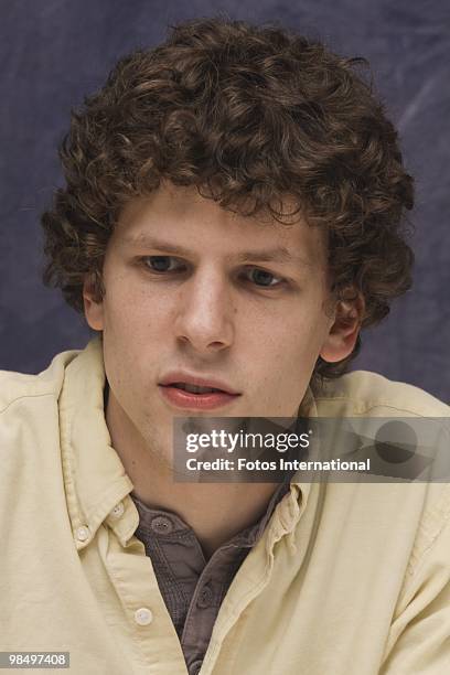 Jesse Eisenberg at the Four Seasons Hotel in Beverly Hills, California on March 14, 2009. Reproduction by American tabloids is absolutely forbidden.