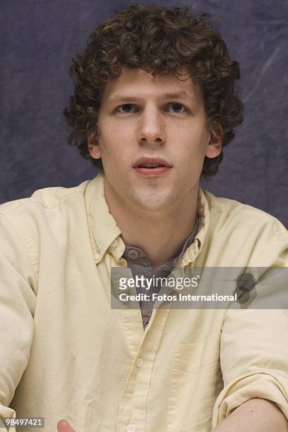 Jesse Eisenberg at the Four Seasons Hotel in Beverly Hills, California on March 14, 2009. Reproduction by American tabloids is absolutely forbidden.