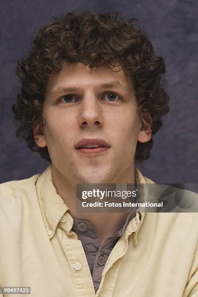 Jesse Eisenberg at the Four Seasons Hotel in Beverly Hills, California on March 14, 2009. Reproduction by American tabloids is absolutely forbidden.