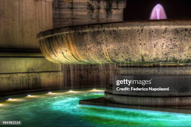 fontana di monte cavallo - cavalo stock pictures, royalty-free photos & images