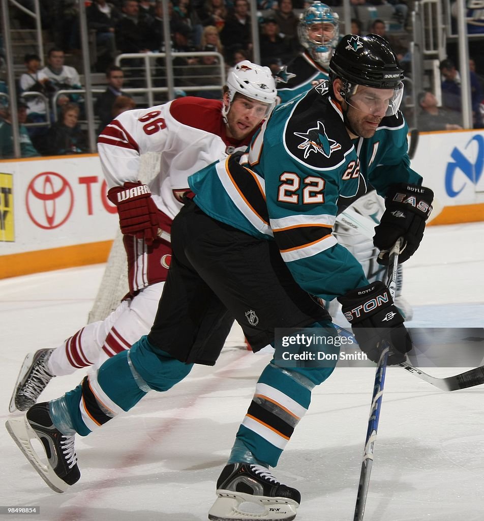 Phoenix Coyotes v San Jose Sharks