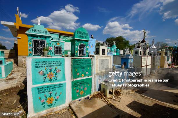 hoctun, a mayan cemetery in yucatan - hatuey photographies stock pictures, royalty-free photos & images