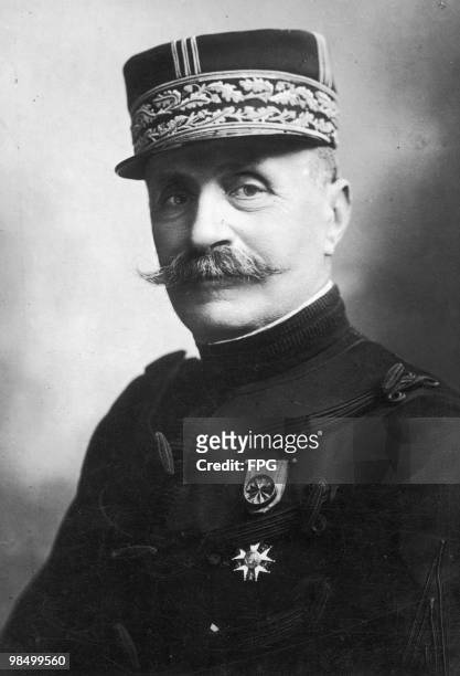 French general Ferdinand Foch , circa 1914.