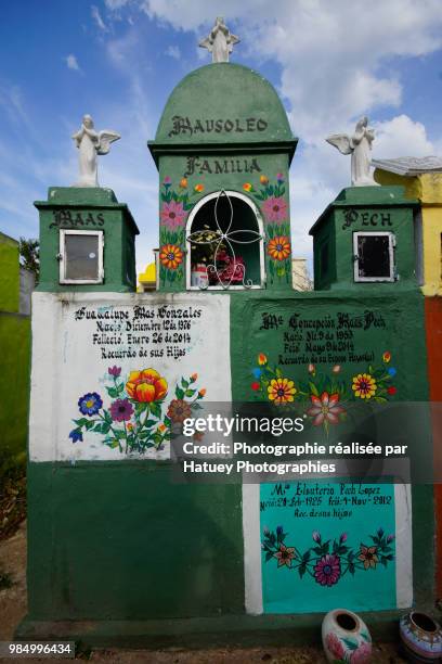 hoctun, a mayan cemetery in yucatan - hatuey photographies stock pictures, royalty-free photos & images