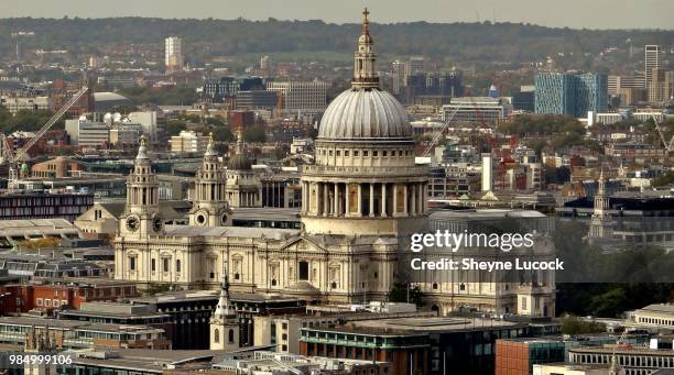 st paul's cathedral - carmelite order foto e immagini stock