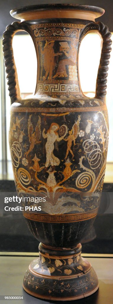 Greek amphora.