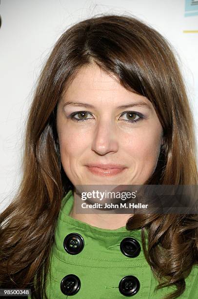 Actress Nicole Parker attends the L.A. Comedy Shorts Film Festival at the Downtown Independent Theater on April 15, 2010 in Los Angeles, California.