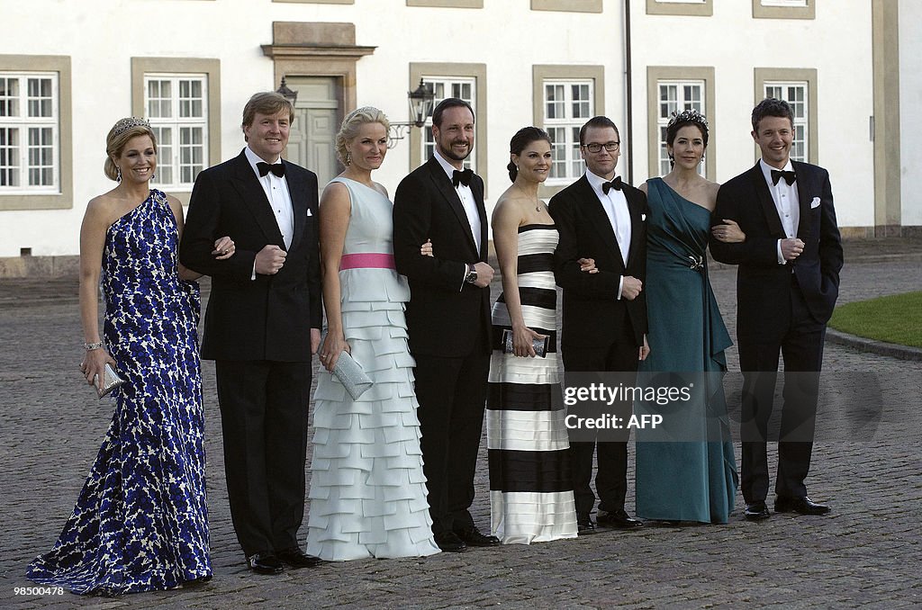 (L to R) Dutch Crown Princess Maxima and