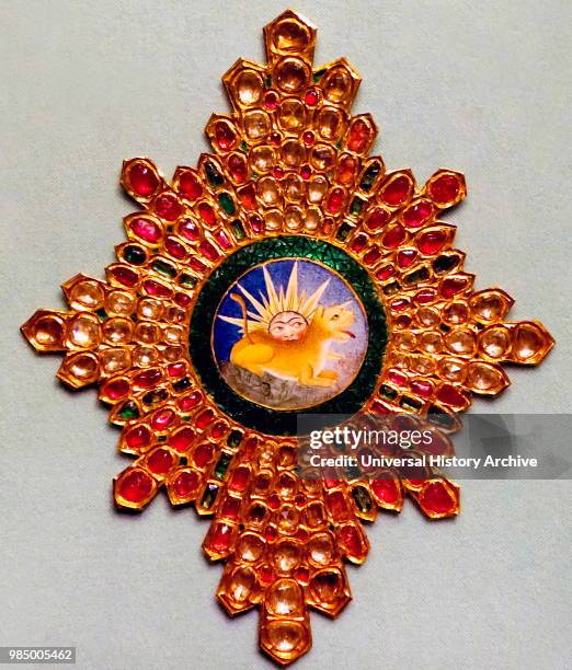 Order of the Lion and the Sun. Iran, Tehran Dated 1826-27. Fath Ali Shah created this order in 1810, to match the orders of chivalry current in...