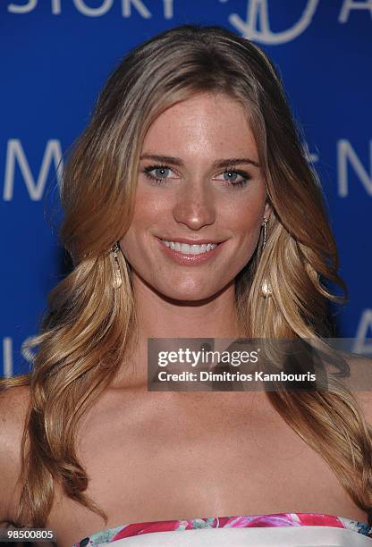 Julie Henderson attends the 2010 AMNH museum dance at the American Museum of Natural History on April 15, 2010 in New York City.