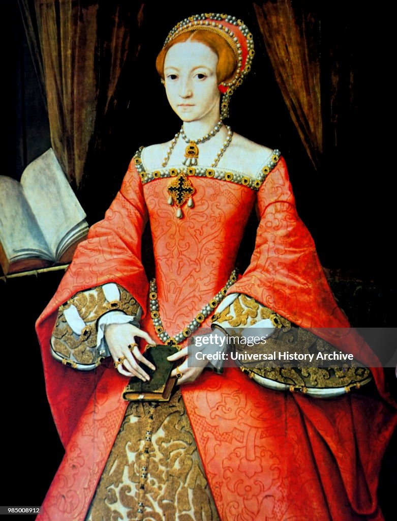 A young Queen Elizabeth I.