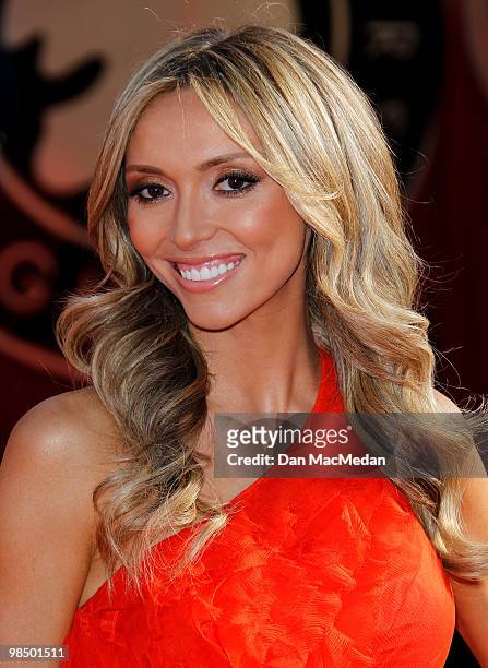 Personality Guiliana Rancic arrives at the 16th Annual Screen Actors Guild Awards held at the Shrine Auditorium on January 23, 2010 in Los Angeles,...