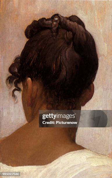 Back of a Girl's Head, Leighton, Frederic.