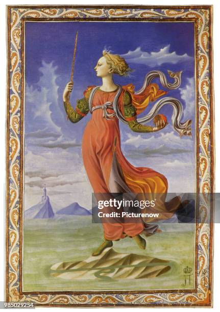 Rome Allegorical Figure, Pesellino, Francesco di Stefan.