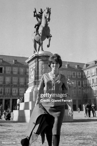 Italian actress Antonella Lualdi Madrid, Spain. .