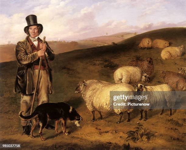 Bailiff and Sheep, Mullock, James Flewitt.