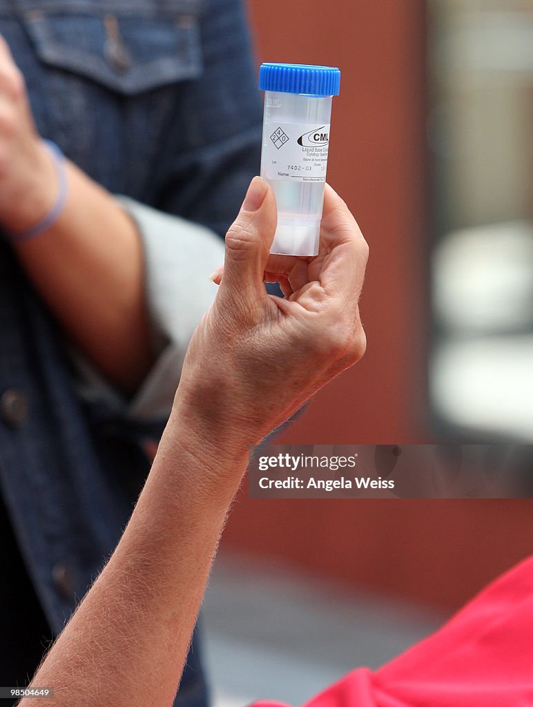 Kathy Griffin Gets Public Pap Smear On Camera