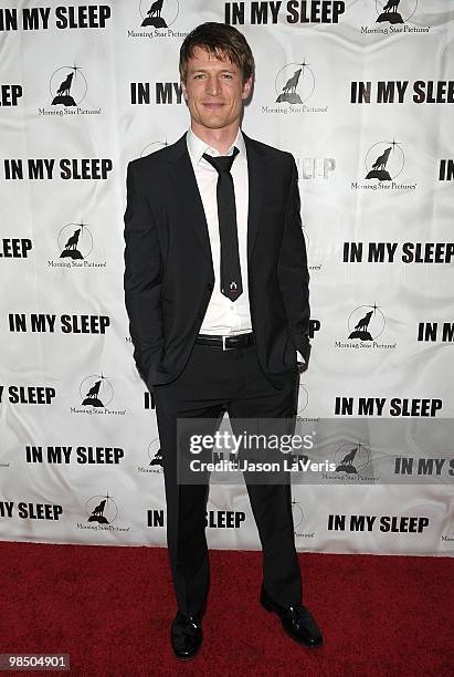 Actor Philip Winchester attends the premiere of "In My Sleep" at ArcLight Cinemas on April 15, 2010 in Hollywood, California.