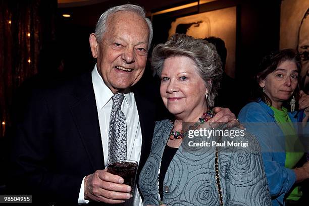 Bob Schieffer and Pat Schieffer at the GRAMMYs on the Hill awards at The Liaison Capitol Hill Hotel on April 14, 2010 in Washington, DC.