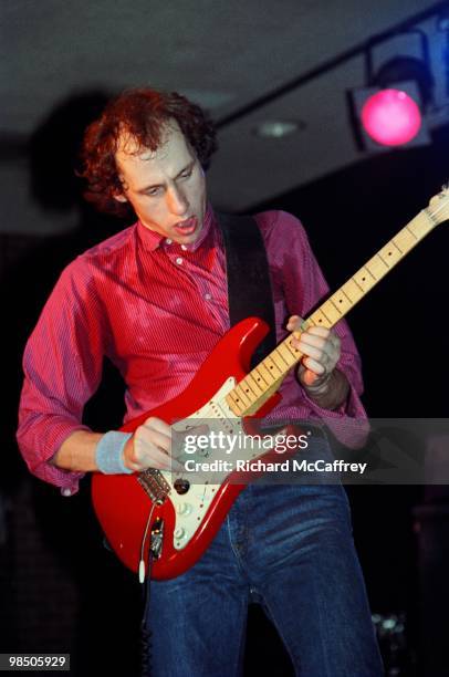 Mark Knopfler of Dire Straits performs live at The Old Waldorf Nightclub in 1979 in San Francisco, California.