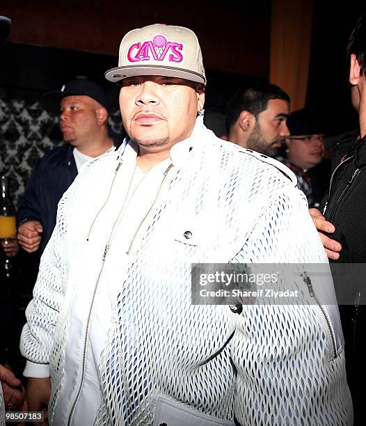 Fat Joe visits M2 Ultra Lounge on April 16, 2010 in New York City.