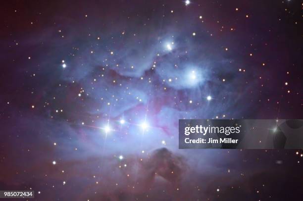 running man nebula - dark matter stock pictures, royalty-free photos & images