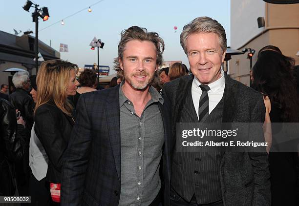 Actor Sam Trammell and producer Keith Addis attend the Children Mending Hearts 3rd Annual "Peace Please" Gala held at The Music Box at the Fonda...