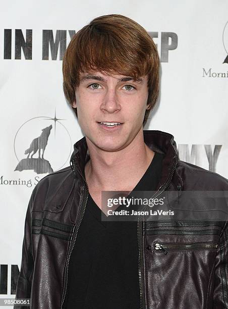 Actor Ryan Kelley attends the premiere of "In My Sleep" at ArcLight Cinemas on April 15, 2010 in Hollywood, California.
