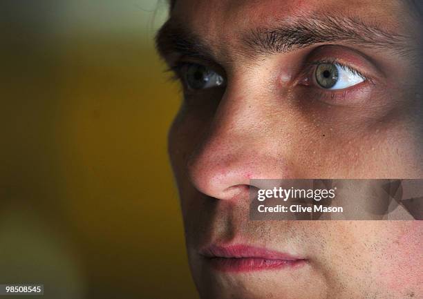 Vitaly Petrov of Russia and Renault is seen during the final practice session prior to qualifying for the Chinese Formula One Grand Prix at the...