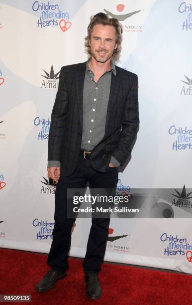 Actor Sam Trammell attends Children Mending Hearts Third Annual Peace Please Gala the Music Box Theatre on April 16, 2010 in Hollywood, California.